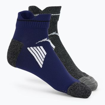 Mizuno Active Training Mid zokni 2 pár kombi kék / fekete
