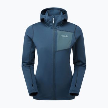 Női Rab Superflux Hoody pulóver tempest kék