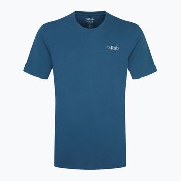 Férfi Rab Stance Mountain Peak póló viharos kék