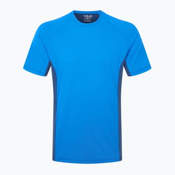 Férfi Rab Trail Tee maya kék/tempest kék póló