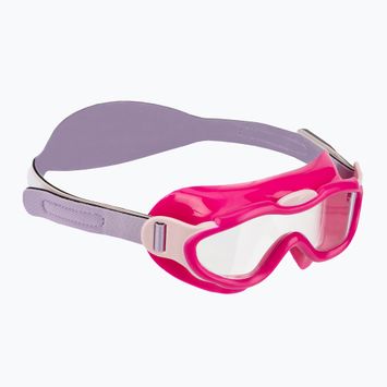 Speedo Sea Squad Gyermek úszómaszk Jr electric pink/miami lila/virágos/tiszta