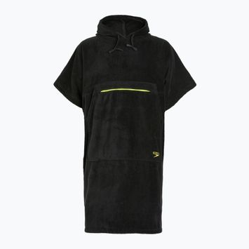 Poncsó Speedo Swim Poncho S black/hyper yellow