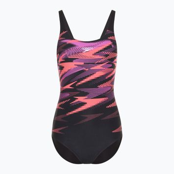 Speedo HyperBoom Placement Muscleback korallhomok női egyrészes fürdőruha