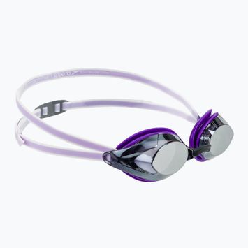 Speedo női úszószemüveg Vanquisher 3.0 Mirrored tükrözött lila halványlila/iris/ezüst tükör