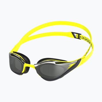 Speedo Fastskin Pure Focus Mirror úszószemüveg hipersárga/füst/ezüst tükör