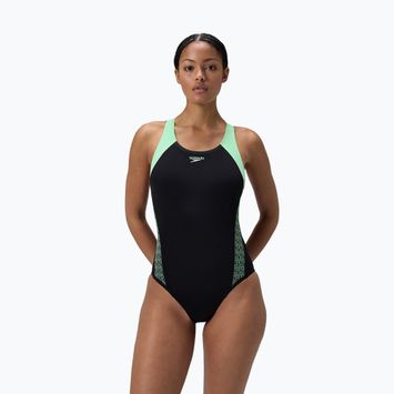 Speedo női egyrészes fürdőruha HyperBoom Splice Racerback alfalfa zöld