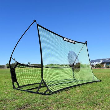 Visszarúgó kapu QuickPlay Tekkers Dual Net 200 x 120 cm black/green