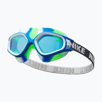 Nike Expanse kék villám gyerek úszószemüveg