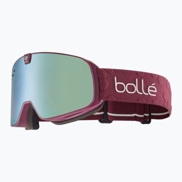 Síszemüveg Bollé Nevada Neo white matte/black chrome&light vermillon blue