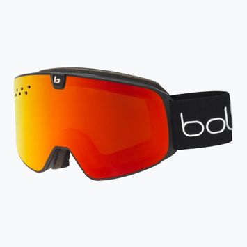 Síszemüveg Bollé Nevada Neo black matte/sunrise&light vermillon blue