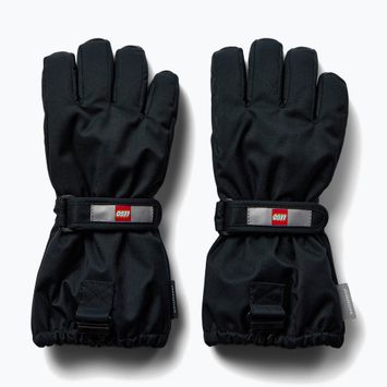 Gyerek síkesztyű LEGO Lwazun 705 black