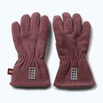 Téli gyerek kesztyű LEGO Lwazun 722 light bordeaux