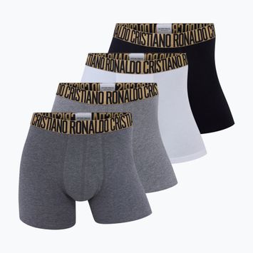 Férfi boxeralsó CR7 Basic Trunk 4 pairs 2504 multicolor