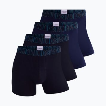 Férfi boxeralsó CR7 Basic Trunk 4 pairs 2512 multicolor
