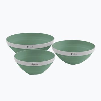 Outwell Collaps Bowl Set zöld és fehér 651118