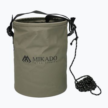 Mikado összecsukható vödör zsinórral zöld AMC-021