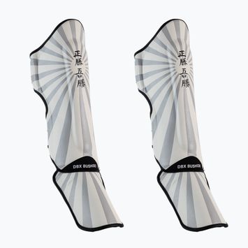 Bushido Japan  sípcsont-, lábszár- és lábfejvédő fehér Sp-10V3-XL