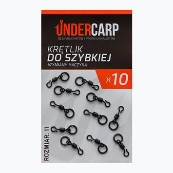 UNDERCARP ponty forgó a gyors horogcseréhez fekete UC411