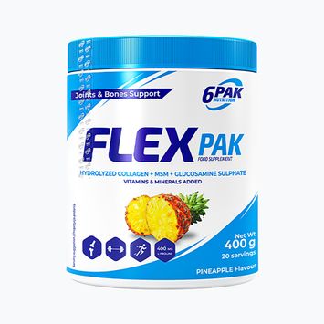 Kiegészítő 6PAK Flex Pak 400 g ananász