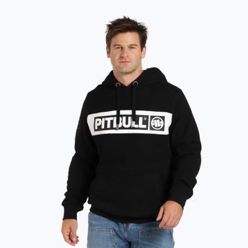 Férfi pulóver Pitbull Sherwood Hooded black