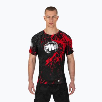 Férfi Rashguard Pitbull West Coast Blood Dog 2 Rash black