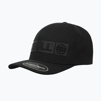 Pitbull Full Cap ,,Hilltop" Stretch Fitted fekete