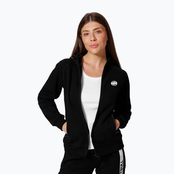 Férfi pulóver Pitbull West Coast Fuchsia Hooded Zip black