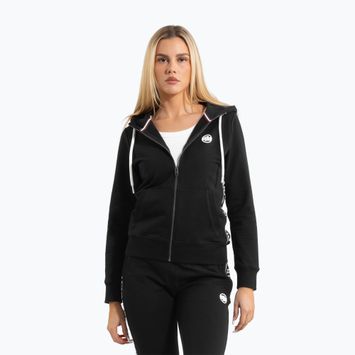 Női pulóver Pitbull West Coast La Deta Hooded Zip black