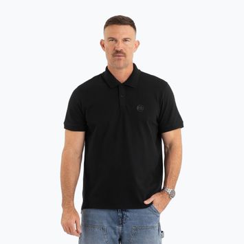 Férfi póló Pitbull West Coast Polo Pique Regular black