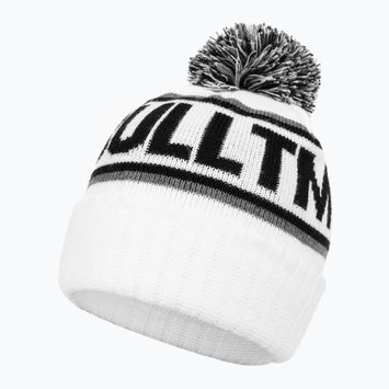 Férfi téli sapka Pitbull Beanie Fleming II white/black