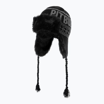 Férfi téli sapka Pitbull Beanie Mission Bay black/dark grey