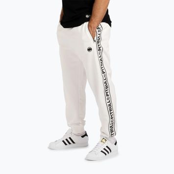 Férfi nadrág Pitbull Trackpants Tape Logo Terry Group off white