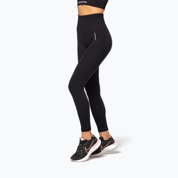 Női edző leggings Carpatree Allure Seamless fekete