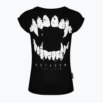 Férfi póló Octagon Teeth fekete