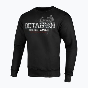 Octagon Boxing Family férfi pulóver fekete