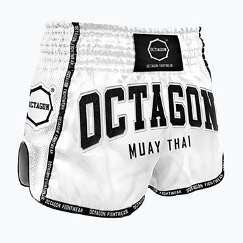 Férfi Octagon Muay Thai edzőnadrág fehér