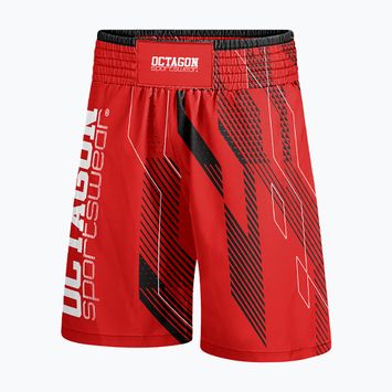 Octagon Diamond piros férfi boxeralsó