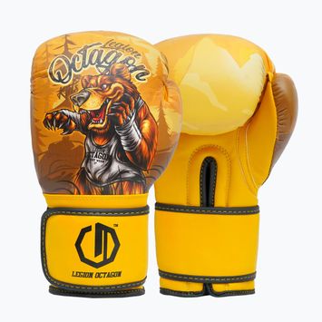 Bokszkesztyűk Octagon Legion Bear yellow/multicolour