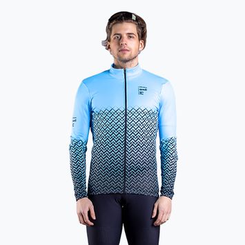 Férfi kerékpáros pulóver Quest Limone blue