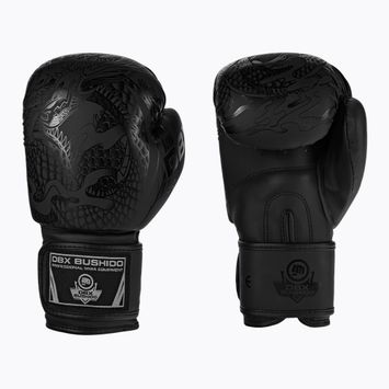 Bushido Black Dragon bokszkesztyűk fekete B-2v18