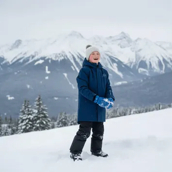 Gyerek síkabát KADVA Skiro Jacket Jrb sötétkék
