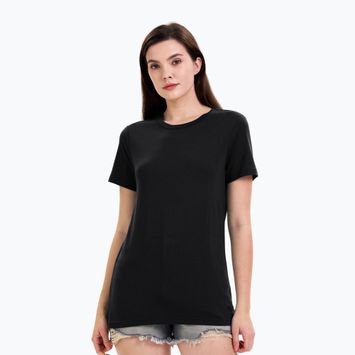 Női termál póló WOOLCANO Merino TEE0547 fekete