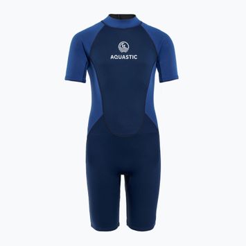 Gyermek úszóhab AQUASTIC Wavey Jrb 2 mm tengerészkék/kék