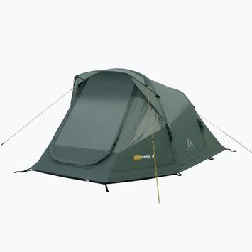 3 személyes felfújható kempingsátor KADVA AIRcamp 3 zöld