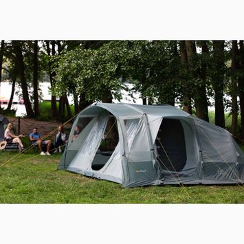 Felfújható 6 személyes kempingsátor KADVA AIRcamp 6.24 zöld