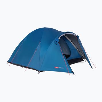 3 személyes KADVA CAMPdome 3 kék kempingsátor