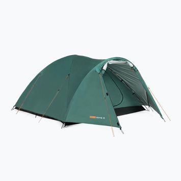 4 személyes KADVA CAMPdome 4 zöld kempingsátor