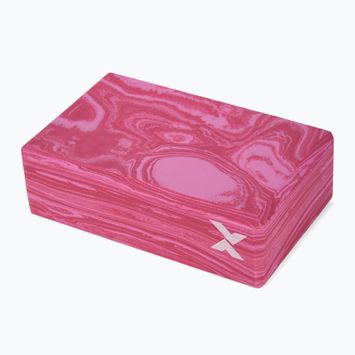 Jógatégla TREXO TXO-B4Z076-PK rózsaszín