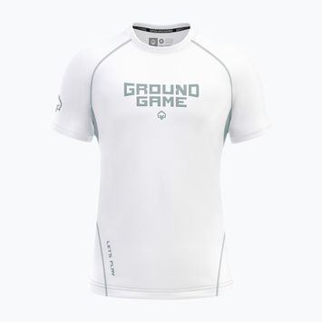 Rashguard Ground Game Athletic Platinum fehér