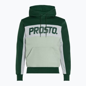 Férfi melegítőfelső PROSTO Hoodie Quazz green